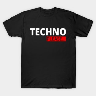 TECHNO PLEACE - Music EDM T-Shirt